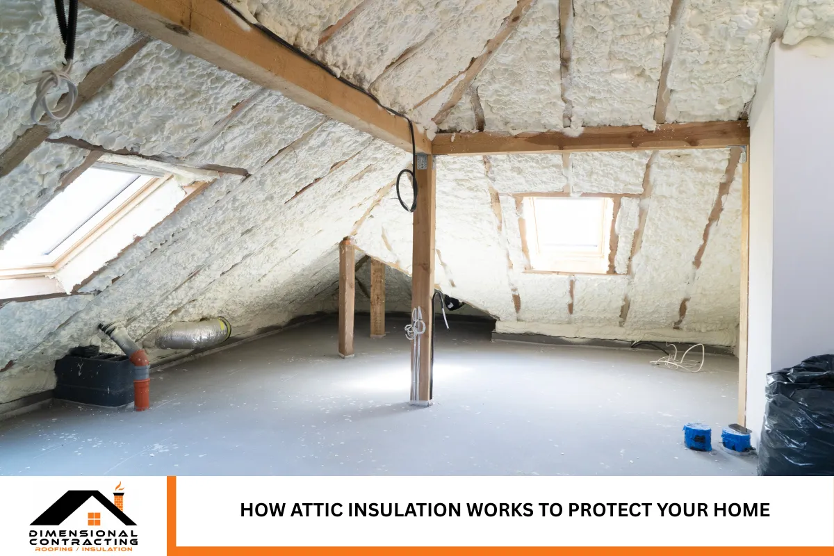 How Attic Insulation Works to Protect Your Home